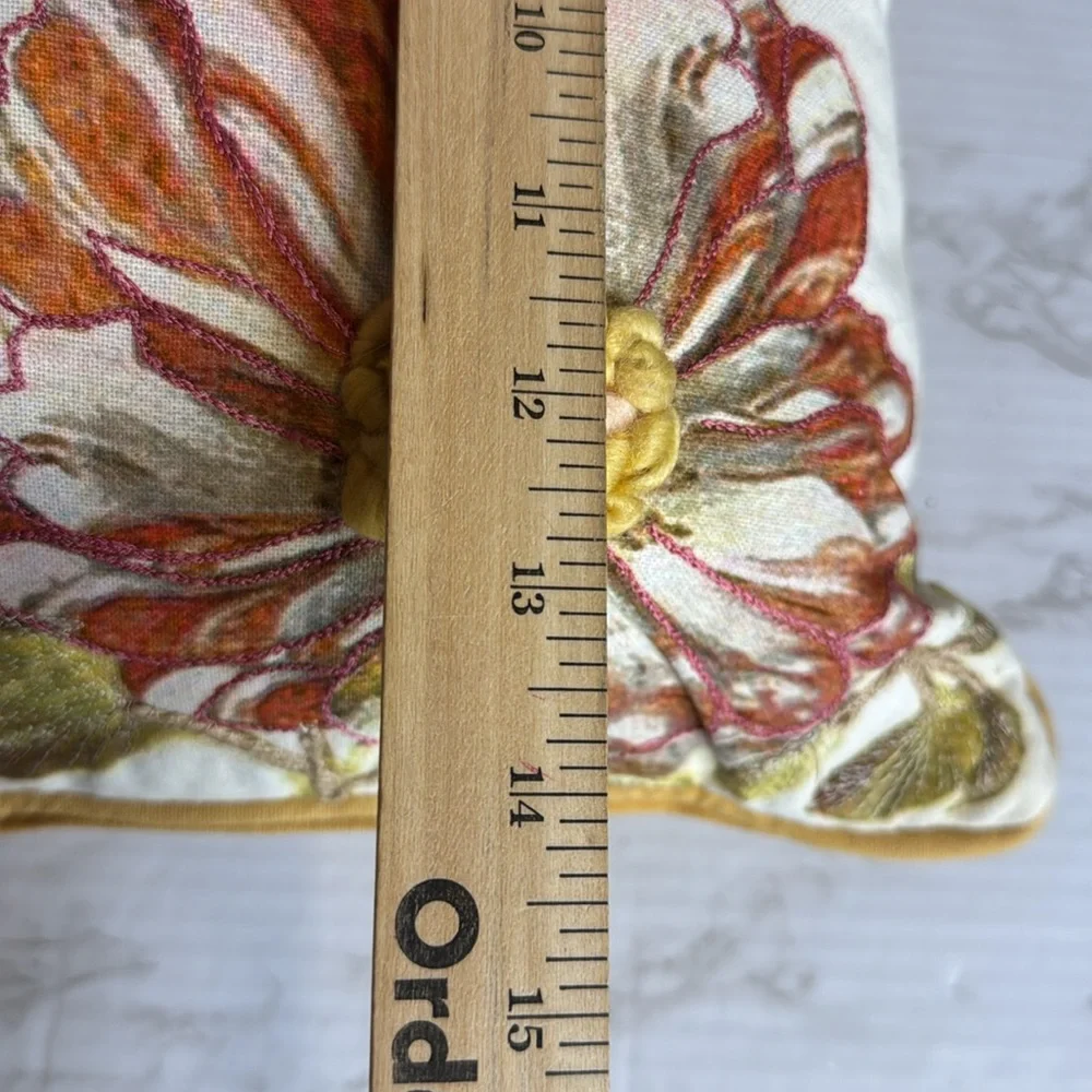 Pier 1 floral and birds home decor couch accent throw pillows Colorful boho